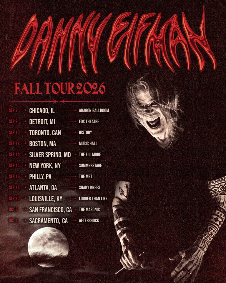 DANNY ELFMAN ANNOUNCES FALL TOUR 2026 WITH ATLANTA DATE AT SHAKY KNEES