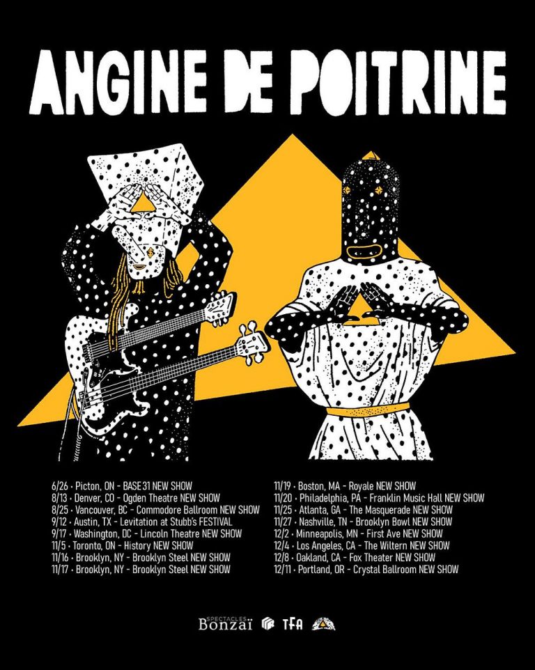 Angine de Poitrine Announce 2026 North American Tour