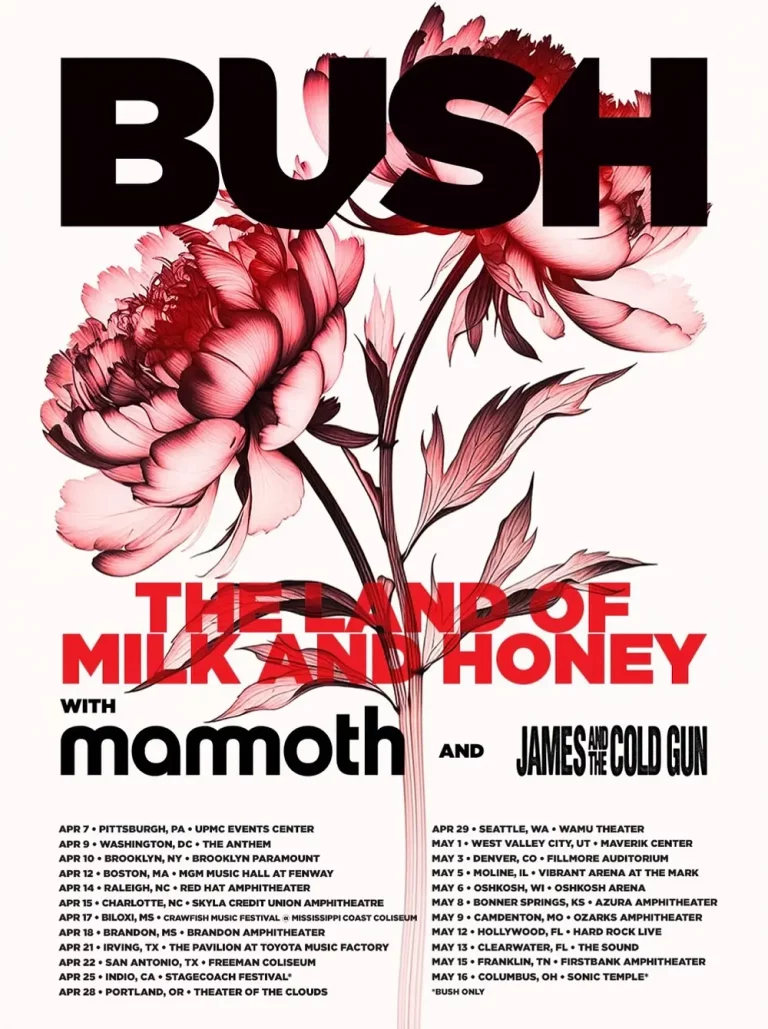 Bush Announce 2026 US Tour