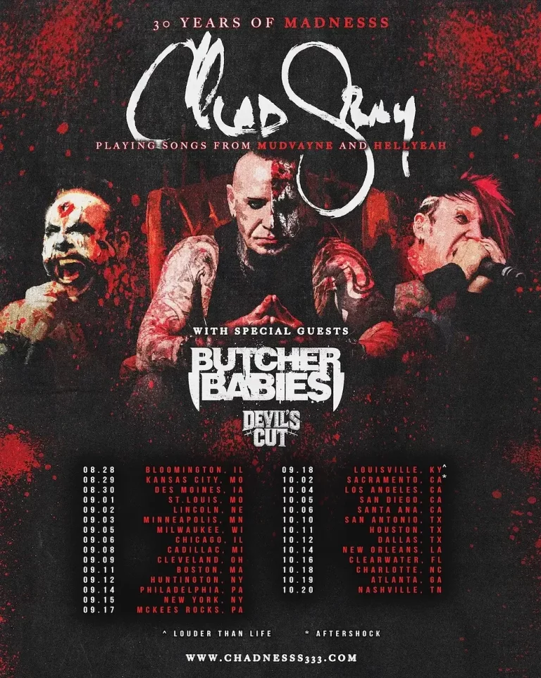 Chad Gray Announces 30 Years of Madnesss Tour with Atlanta Date at Buckhead Theatre