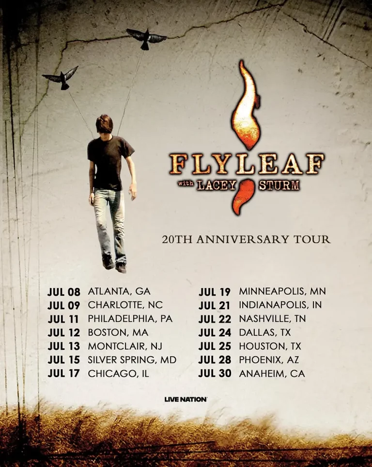 Flyleaf Announce 20th Anniversary Tour Featuring Lacey Sturm