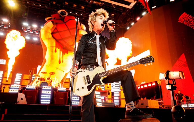 Green Day Ignites Coachella—Literally