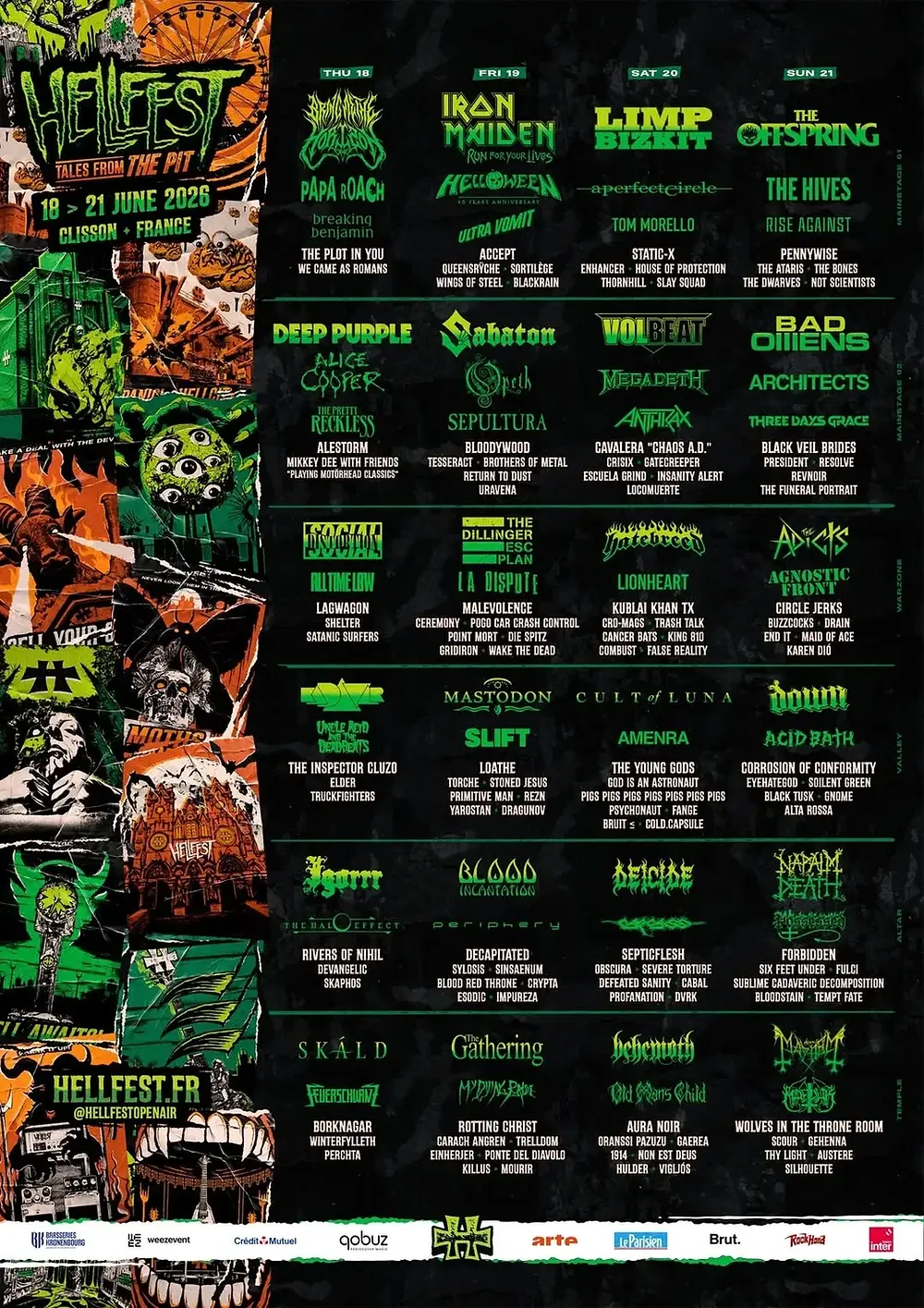 Hellfest 2026 Lineup and Festival Details