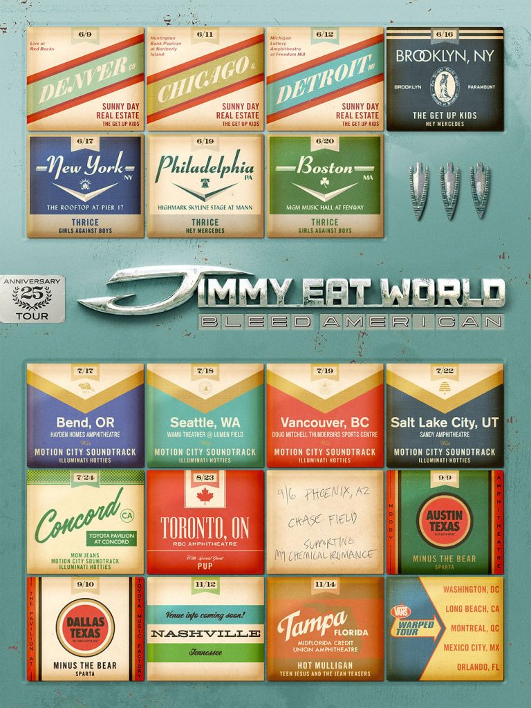 Jimmy Eat World To Embark On Bleed American 25th Anniversary Tour