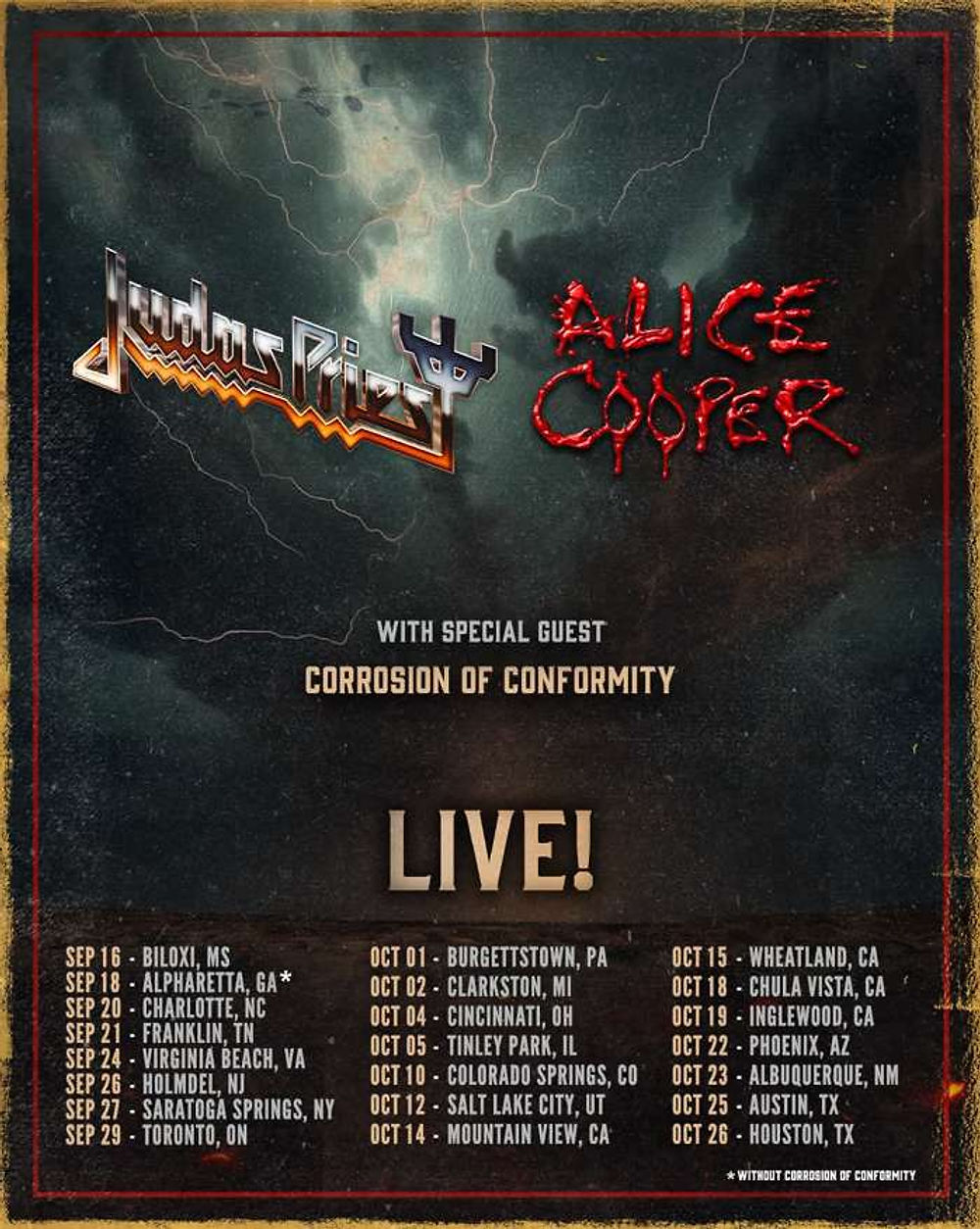 Judas Priest & Alice Cooper