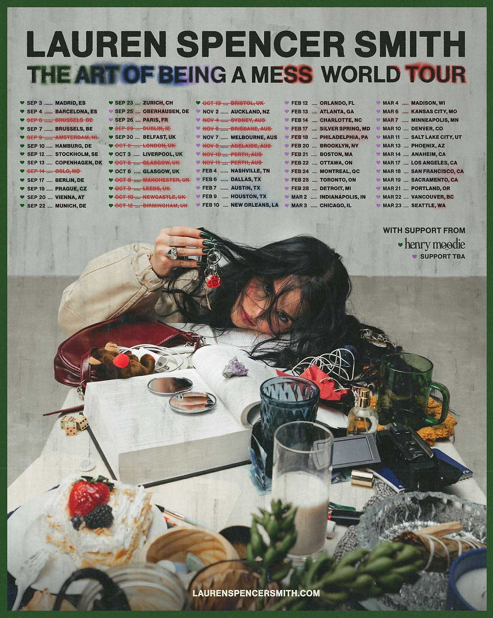LAUREN SPENCER SMITH CONFIRMS 2026 NORTH AMERICAN HEADLINE TOUR
