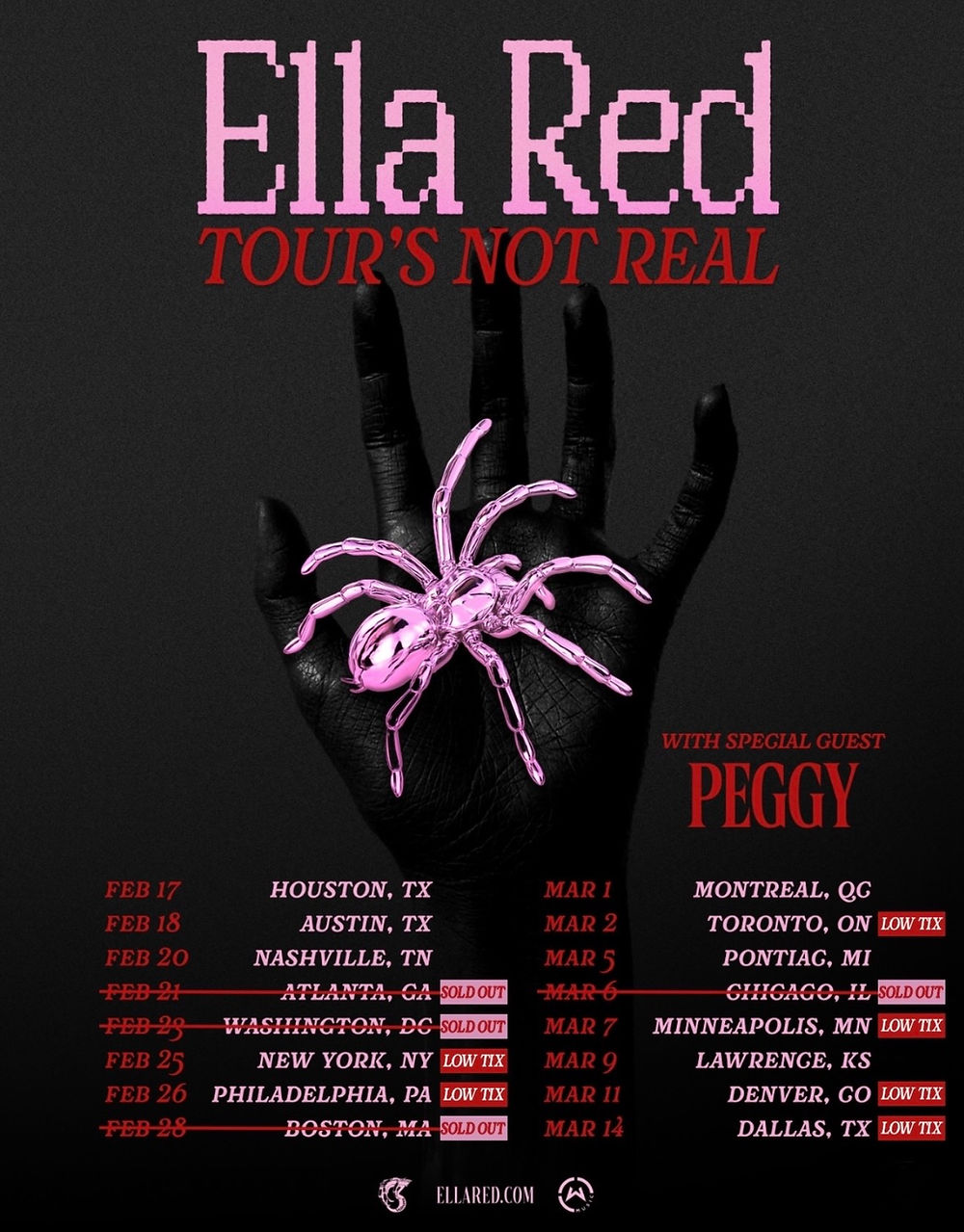 Ella Red - Tour's Not Real 2026