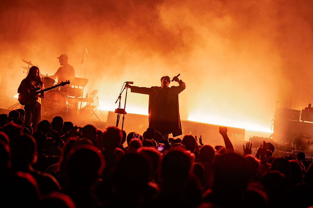 Young the Giant photo by Chris Collett