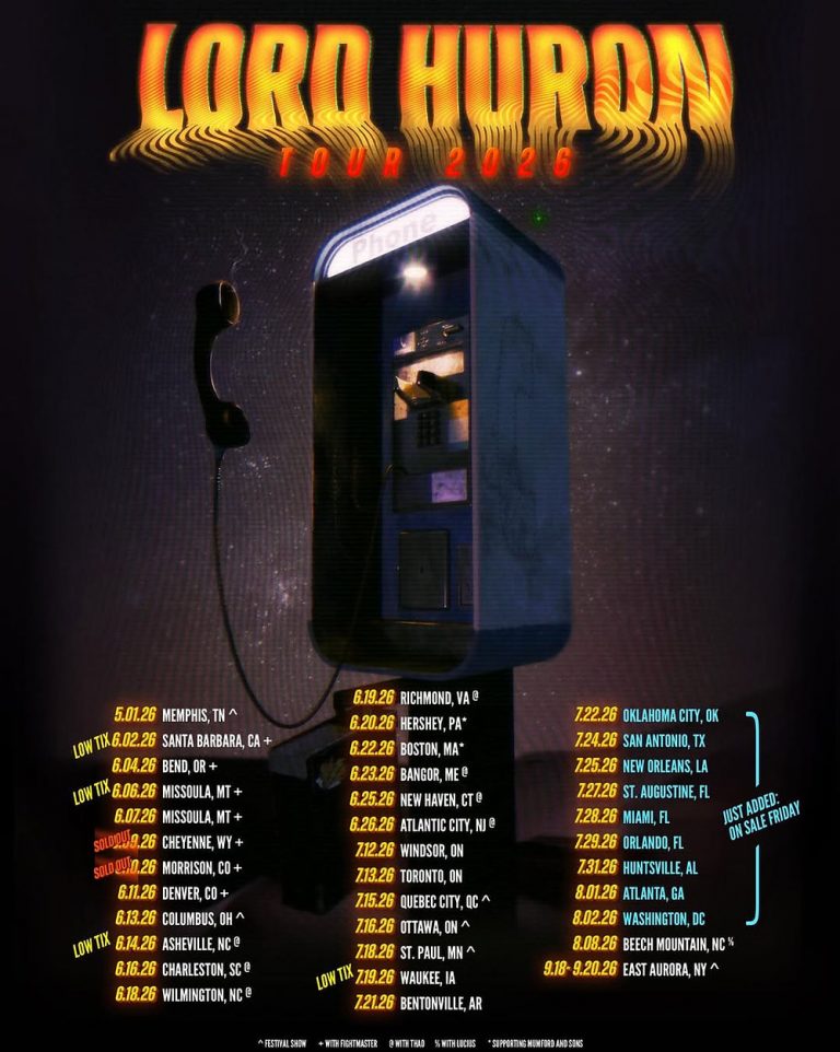 Lord Huron Announce 2026 Tour with Atlanta Stop