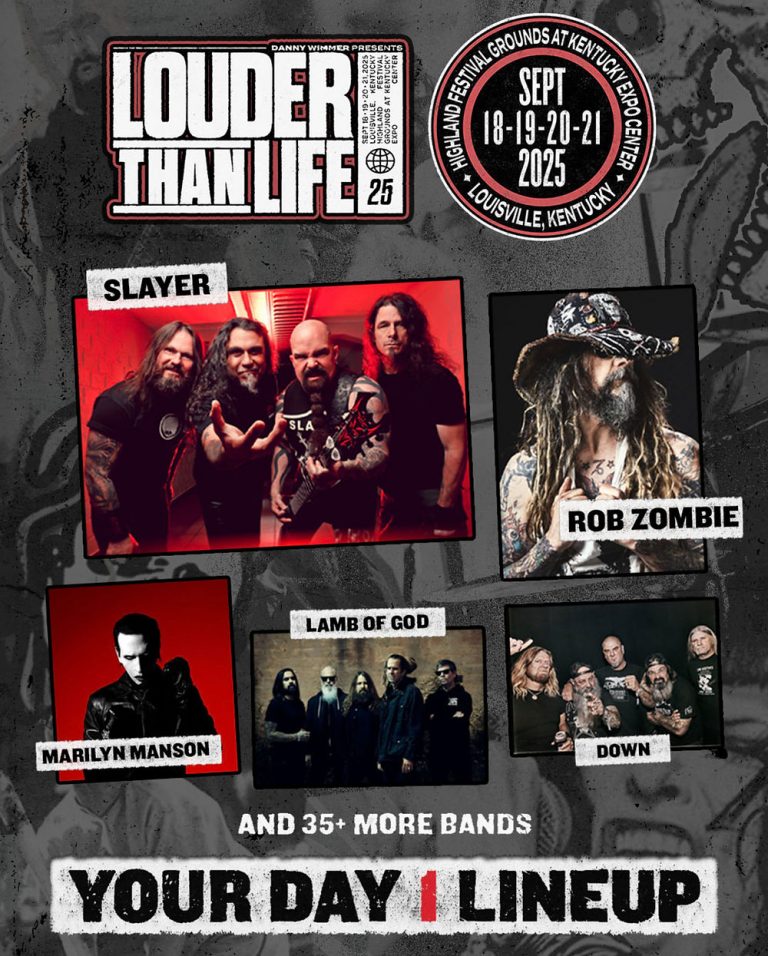 Louder Than Life 2025 Roars Back with Slayer’s Reunion and a Stacked Lineup
