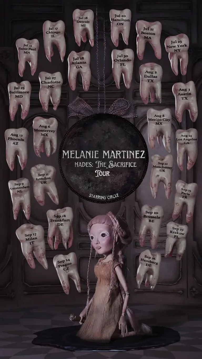 Melanie Martinez Announces “Hades: The Sacrifice Tour” 2026