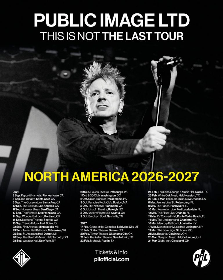 Public Image Ltd North America Tour