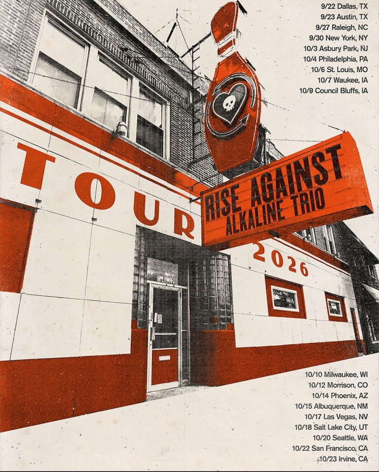 Rise Against and Alkaline Trio Announce 2026 Co-Headlining Tour