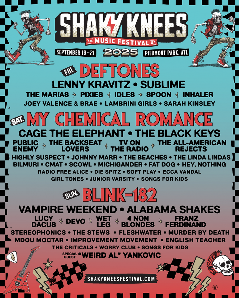 Shaky Knees Festival 2025: Full Schedule, Lineup, and Ticket Info