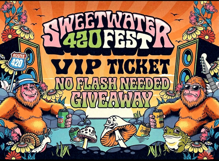SweetWater 420 Fest VIP Ticket Giveaway