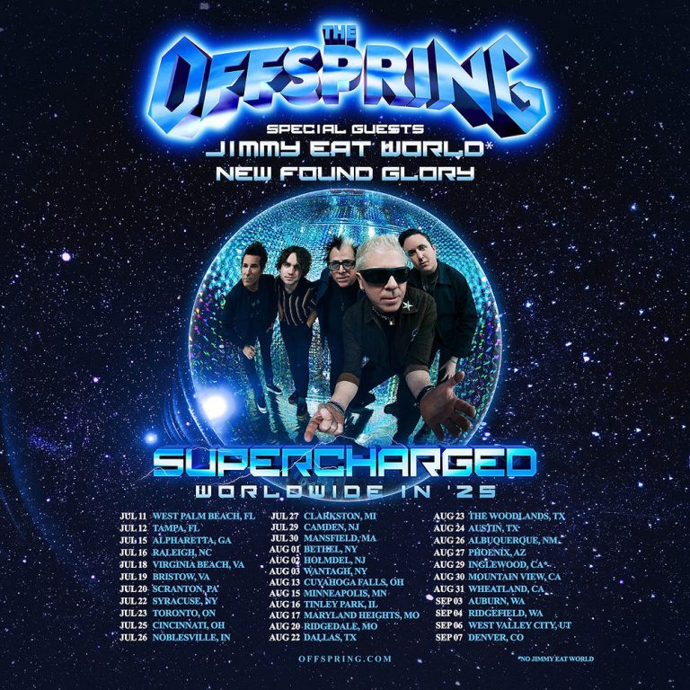 The Offspring Announce 2025 North American Tour: “SUPERCHARGED Worldwide in ’25”