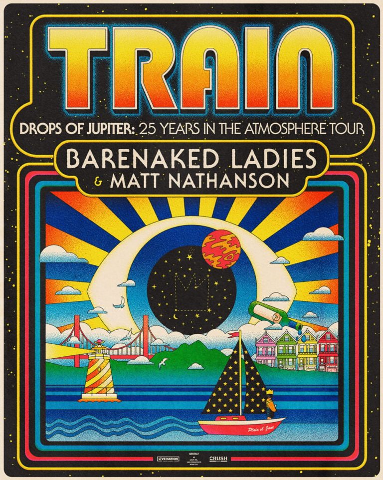Train Announces 2026 Headline Summer Tour Drops Of Jupiter: 25 Years In The Atmosphere