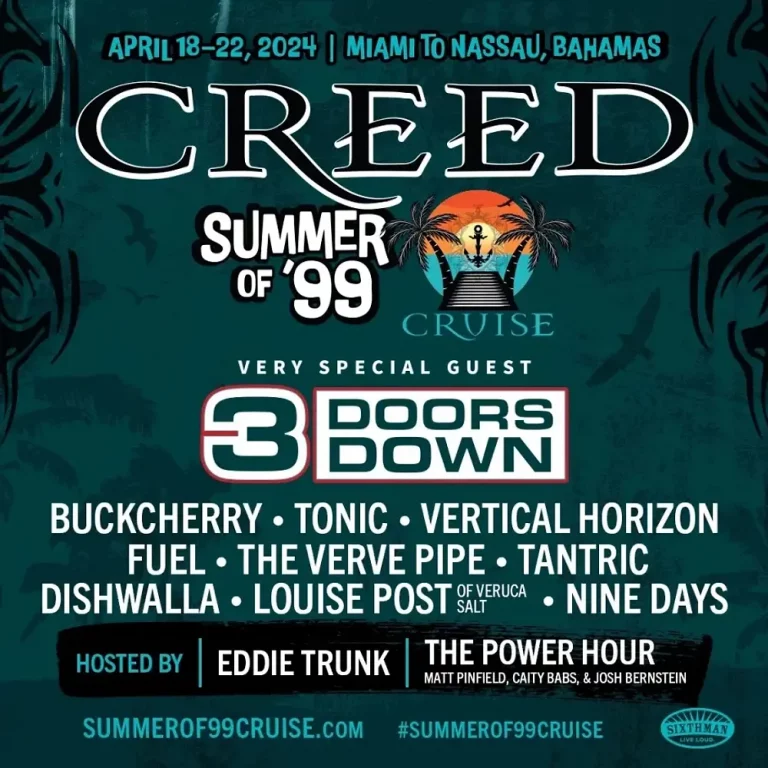 Creed Summer of ‘99 Cruise