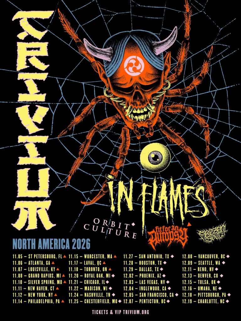 TRIVIUM ANNOUNCES NORTH AMERICA 2026 WITH ATLANTA DATE AT THE EASTERN-GA