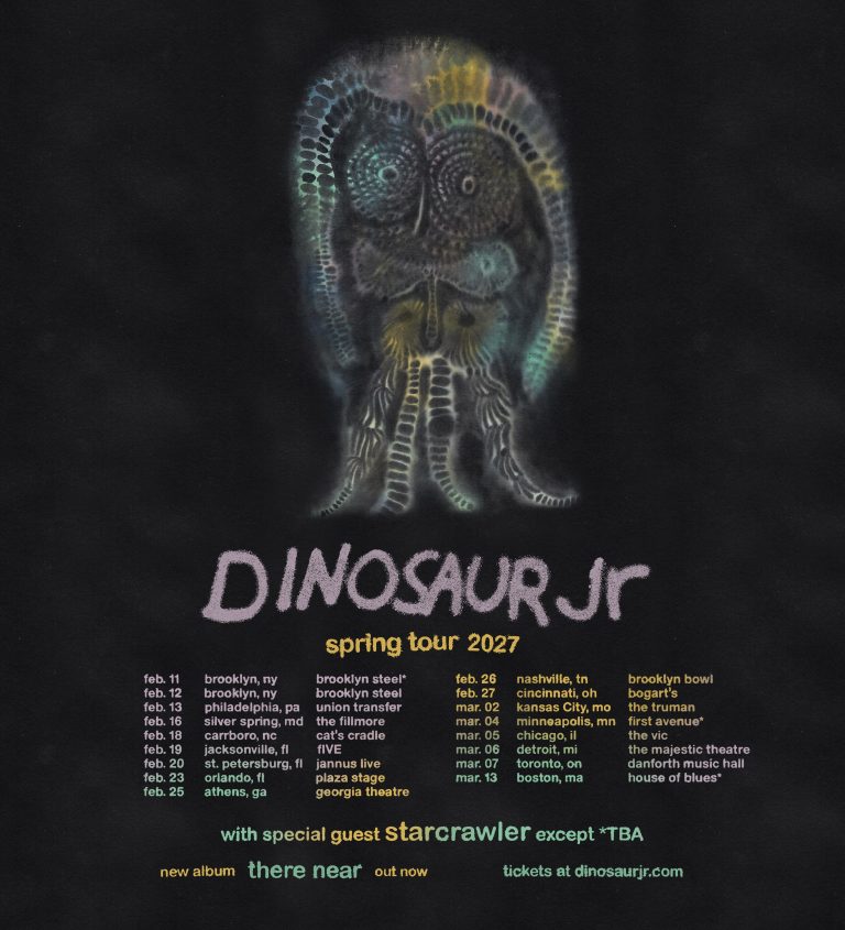 DINOSAUR JR ANNOUNCES SPRING TOUR 2027