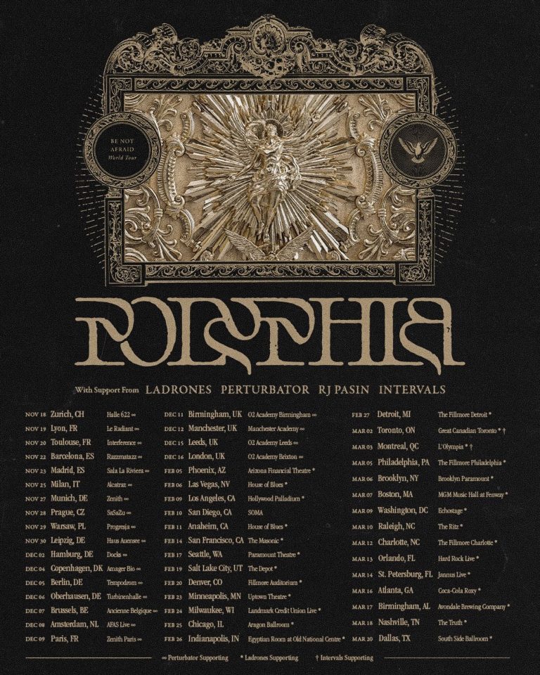POLYPHIA ANNOUNCES BE NOT AFRAID WORLD TOUR WITH ATLANTA DATE AT COCA-COLA ROXY