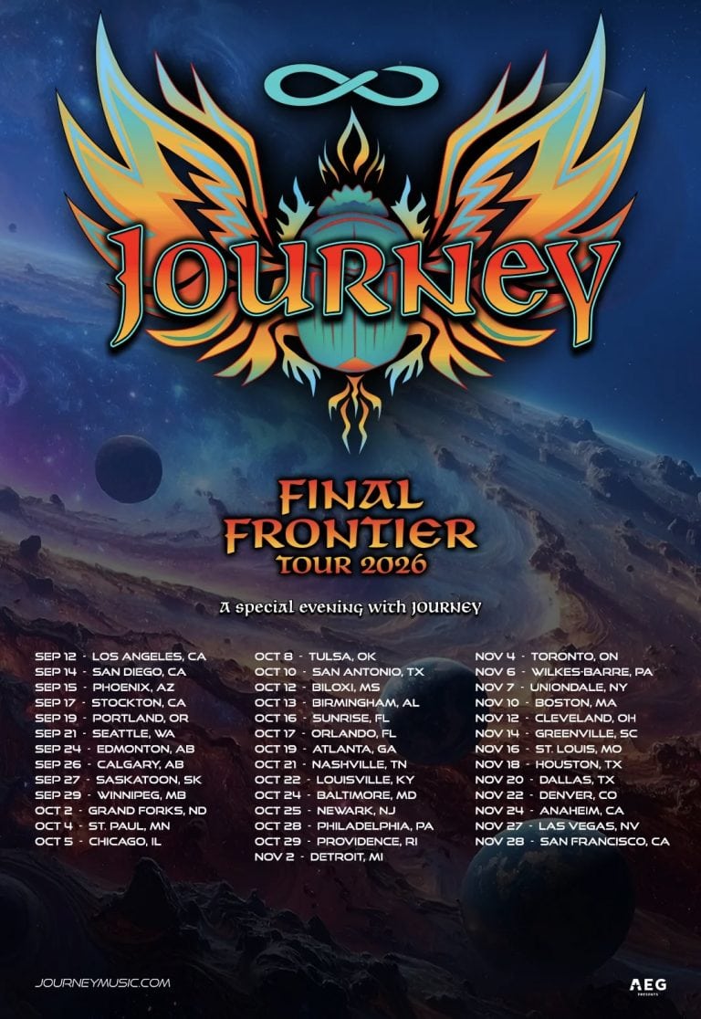 JOURNEY HITS THE ROAD ON THE FINAL FRONTIER TOUR 2026