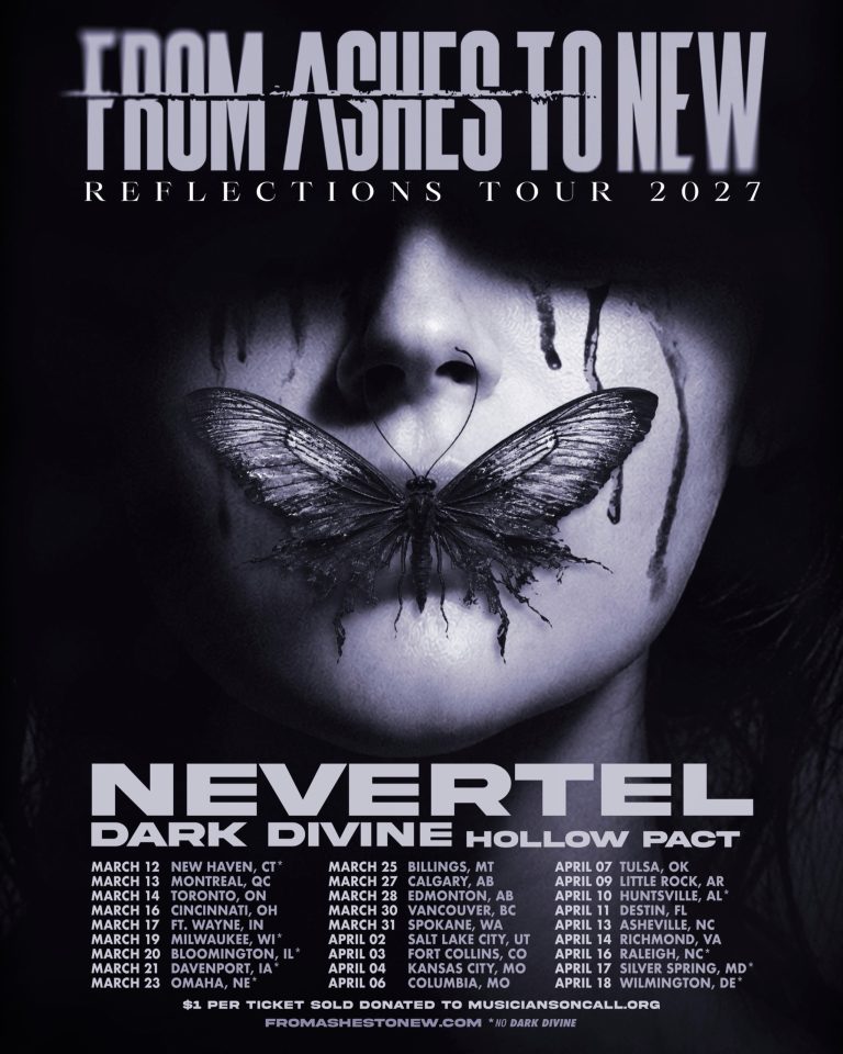 FROM ASHES TO NEW ANNOUNCES REFLECTIONS TOUR 2027